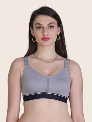 Softdots Colourblocked Bra Full Coverage