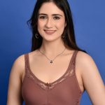 Softdots Women's Non-Padded Full Coverage Cotton Bra with Lace Detail - Brown