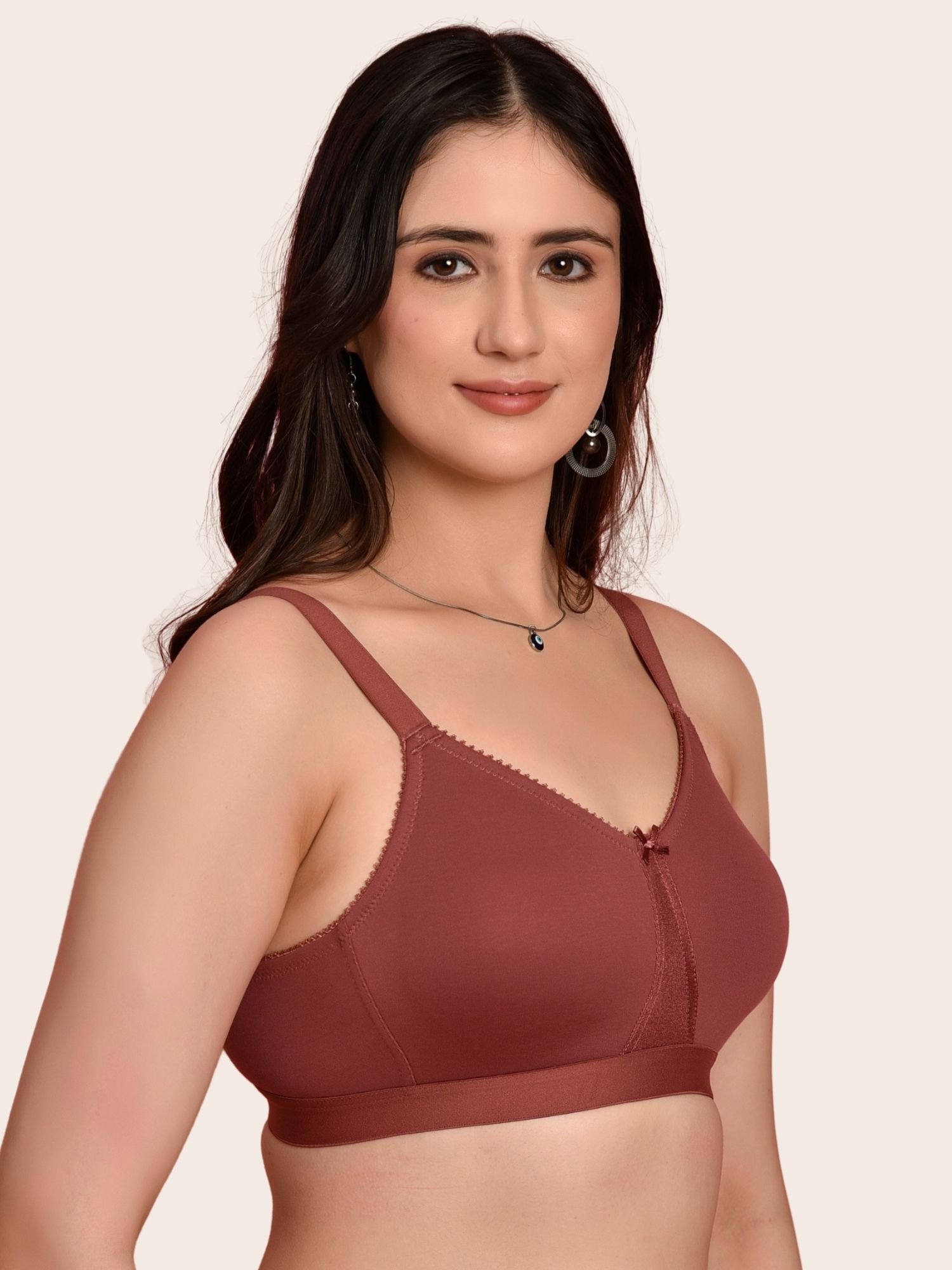 Softdots Women’s Pack of 2 Full Coverage Non-Padded Non-Wired Cotton Bras - Image 3
