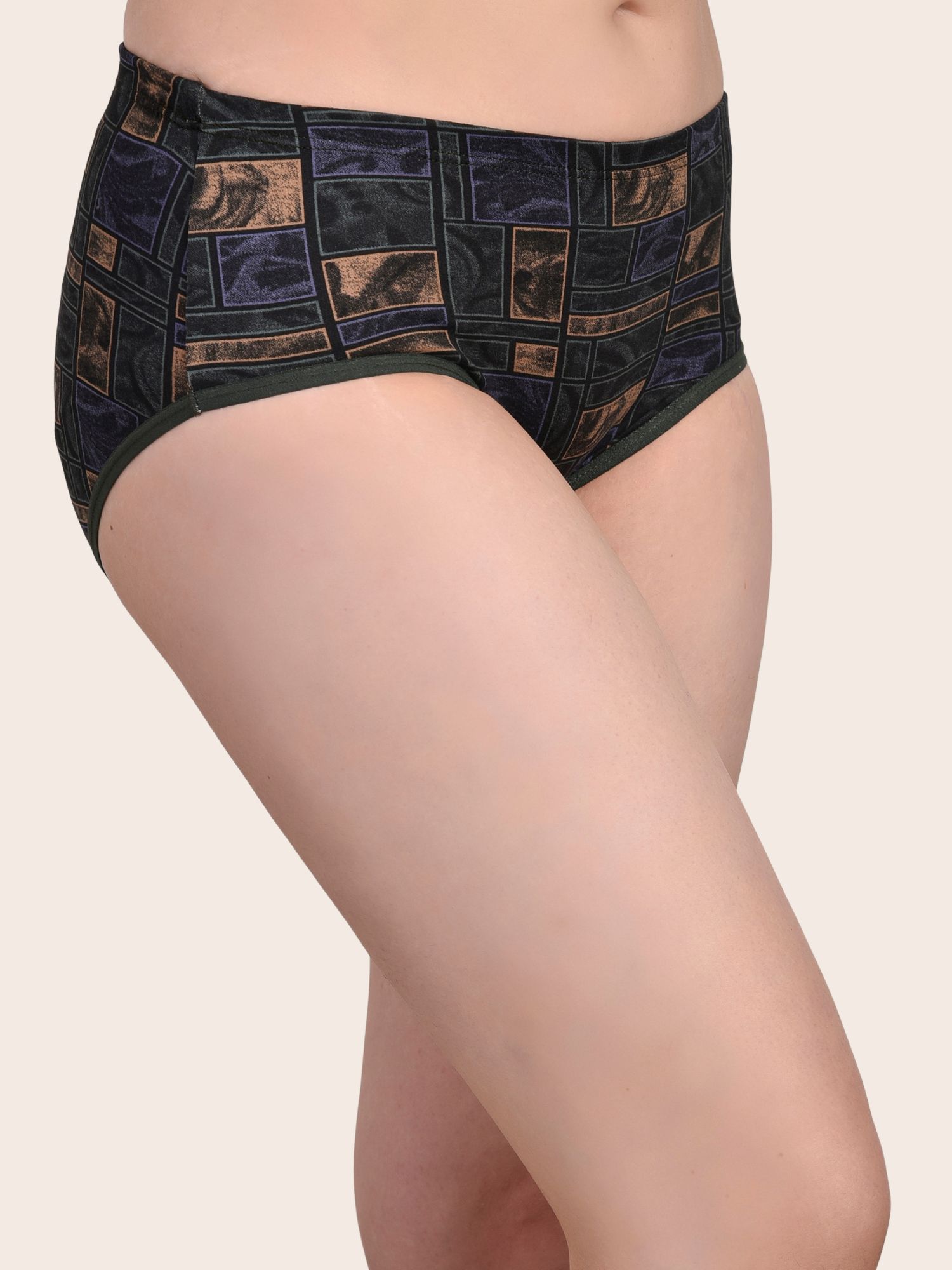 Softdots Women’s Pack of 3 Printed Mid-Rise Hipster Panties - Image 2
