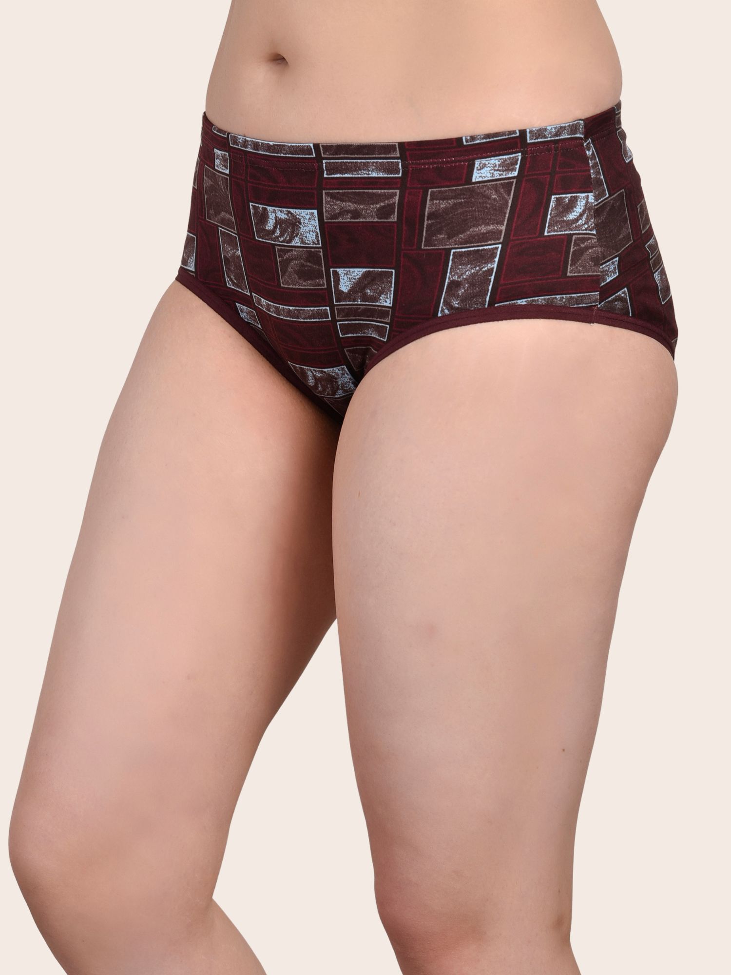Softdots Women’s Pack of 3 Printed Mid-Rise Hipster Panties - Image 3